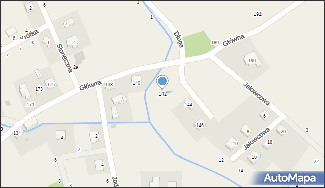 Chwałowice, Główna, 142, mapa Chwałowice