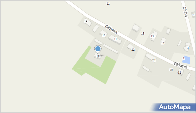 Ciechocin, Główna, 18, mapa Ciechocin