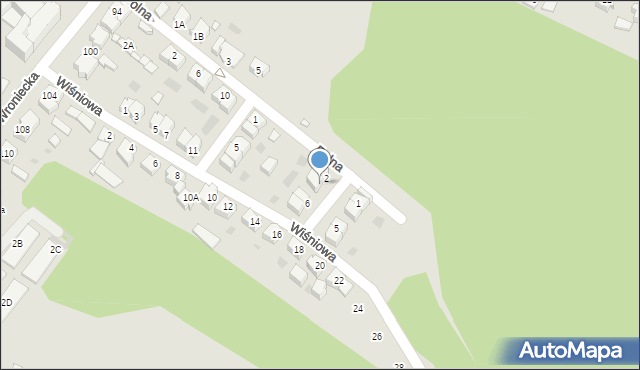 Czarnków, Głogowa, 4, mapa Czarnków