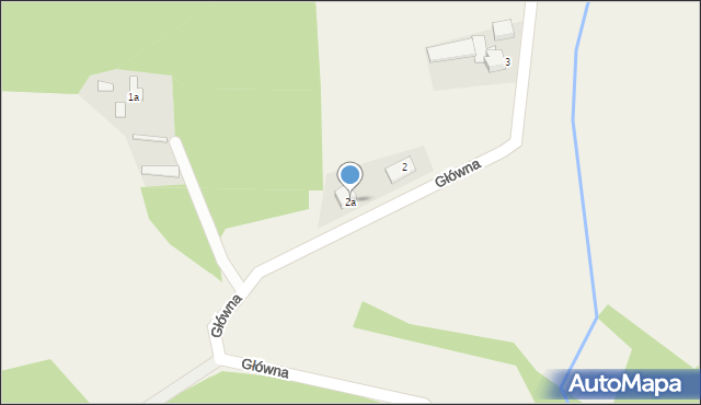 Czerwięcice, Główna, 2a, mapa Czerwięcice