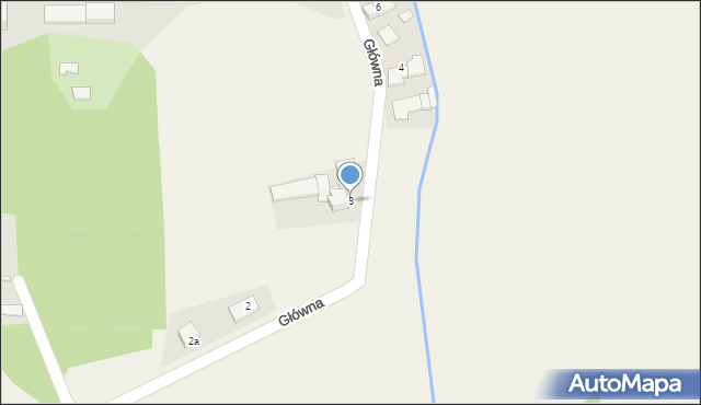 Czerwięcice, Główna, 3, mapa Czerwięcice