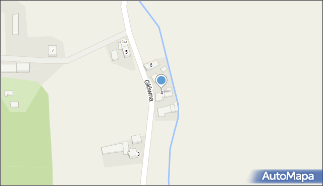 Czerwięcice, Główna, 4, mapa Czerwięcice