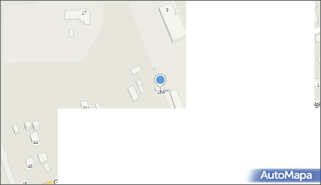 Częstochowa, Główna, 16A, mapa Częstochowy