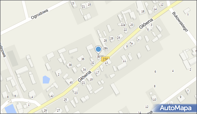 Czyczkowy, Główna, 30, mapa Czyczkowy