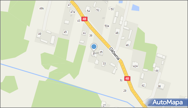 Dobieszyn, Główna, 37, mapa Dobieszyn