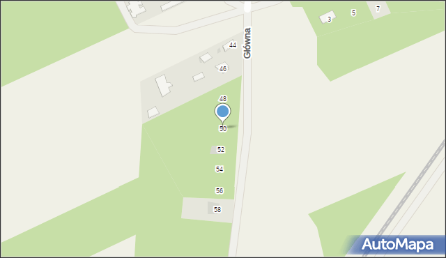 Dobrowoda, Główna, 50, mapa Dobrowoda