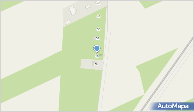 Dobrowoda, Główna, 56, mapa Dobrowoda