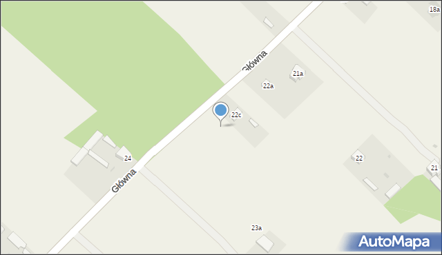 Domaniów, Główna, 106, mapa Domaniów