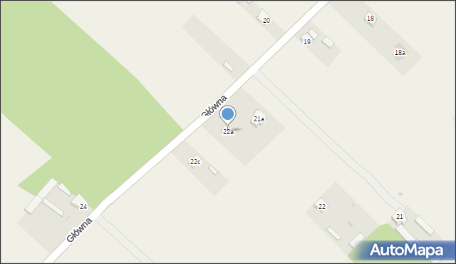 Domaniów, Główna, 110, mapa Domaniów