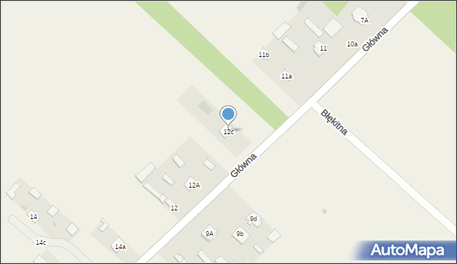 Domaniów, Główna, 127, mapa Domaniów