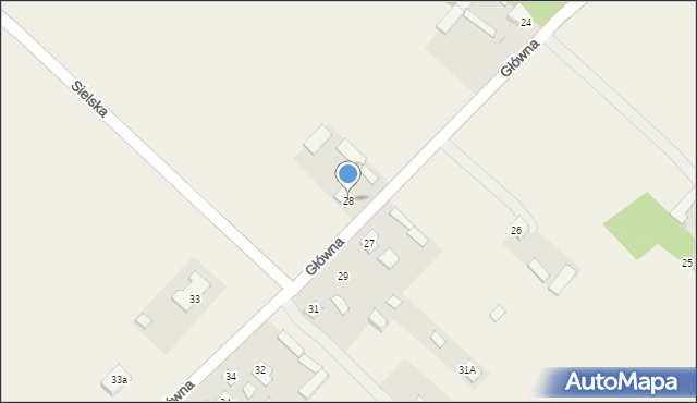 Domaniów, Główna, 83, mapa Domaniów