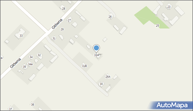 Domaniów, Główna, 96, mapa Domaniów