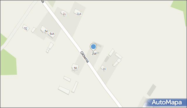 Drozdowo, Główna, 23A, mapa Drozdowo