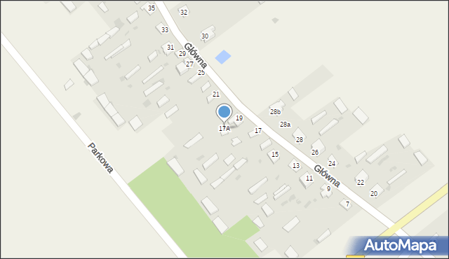 Dubicze Cerkiewne, Główna, 17A, mapa Dubicze Cerkiewne