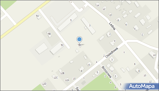 Dubicze Cerkiewne, Główna, 5D, mapa Dubicze Cerkiewne