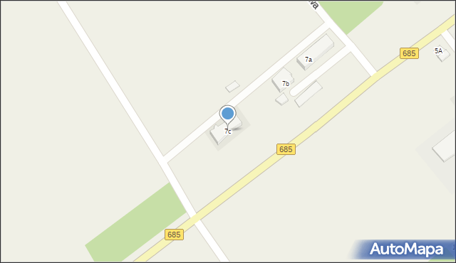 Dubicze Cerkiewne, Główna, 7c, mapa Dubicze Cerkiewne