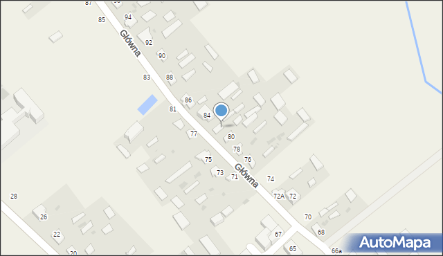 Dubicze Cerkiewne, Główna, 82, mapa Dubicze Cerkiewne