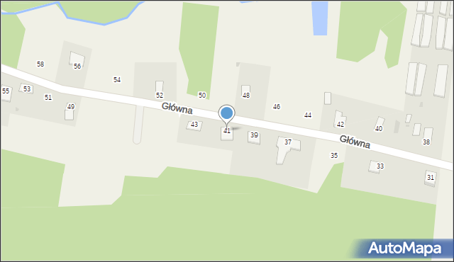 Fletnowo, Główna, 41, mapa Fletnowo