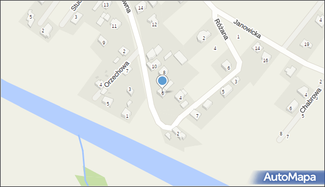 Gajków, Główna, 6, mapa Gajków