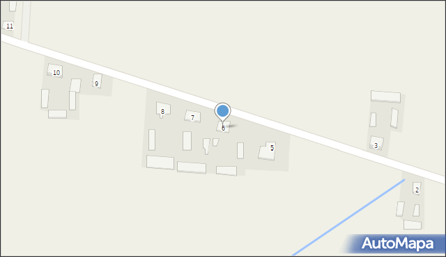 Gładczyn Rządowy, Gładczyn Rządowy, 6, mapa Gładczyn Rządowy