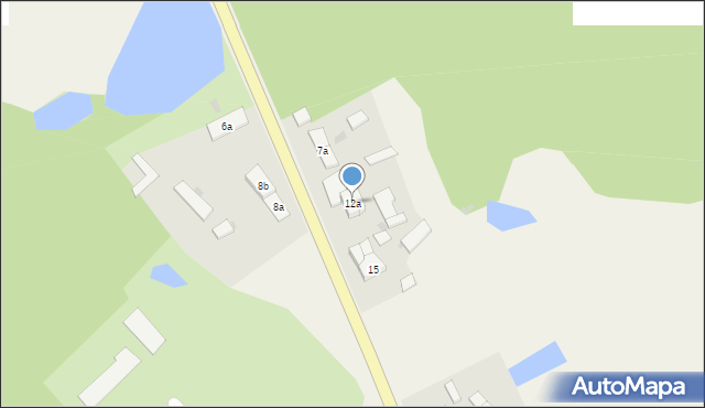 Gładysze, Gładysze, 12a, mapa Gładysze