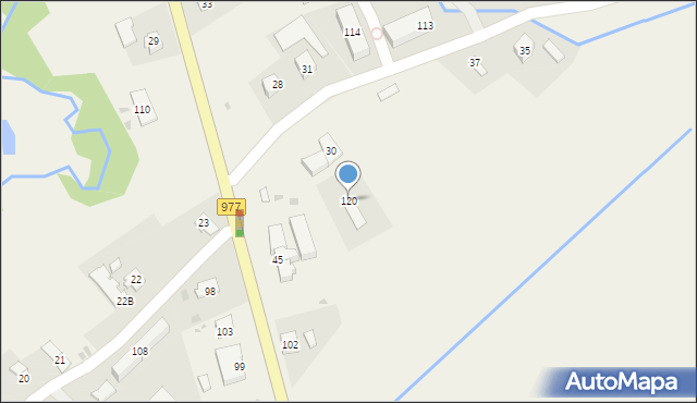 Gładyszów, Gładyszów, 120, mapa Gładyszów