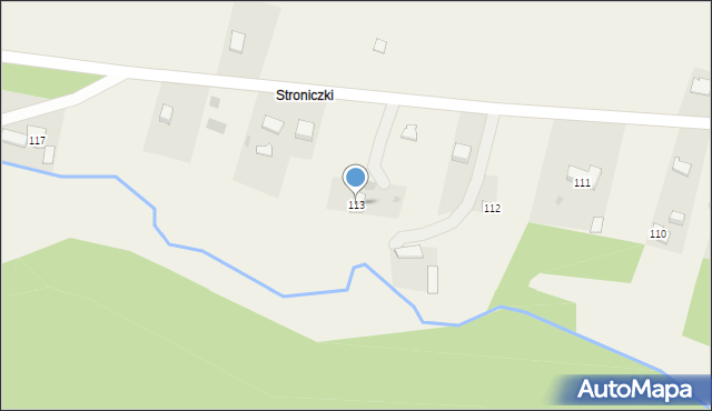 Glanów, Glanów, 113, mapa Glanów