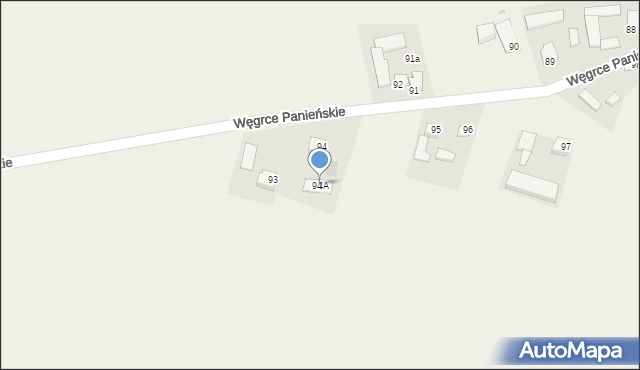 Głazów, Głazów, 94A, mapa Głazów