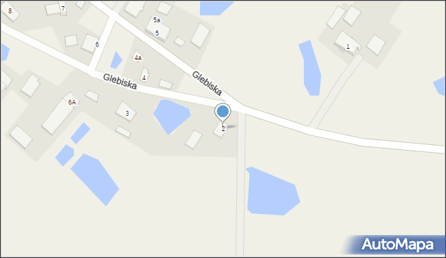Glebiska, Glebiska, 2, mapa Glebiska