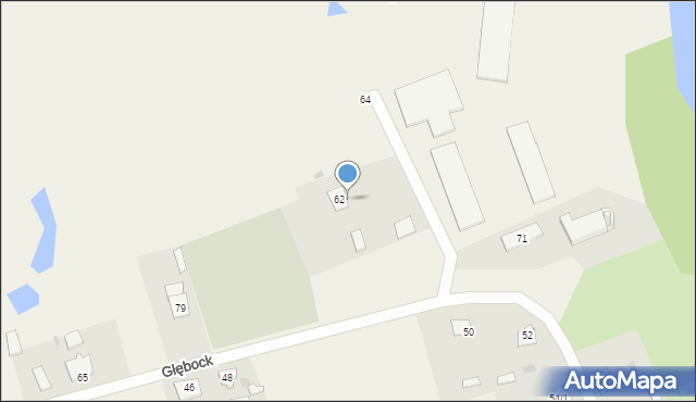 Głębock, Głębock, 69/2, mapa Głębock