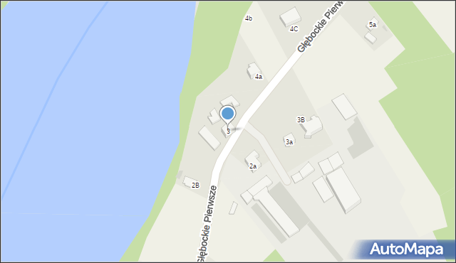Głębockie Pierwsze, Głębockie Pierwsze, 3, mapa Głębockie Pierwsze