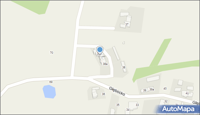Głębocko, Głębocko, 38c, mapa Głębocko