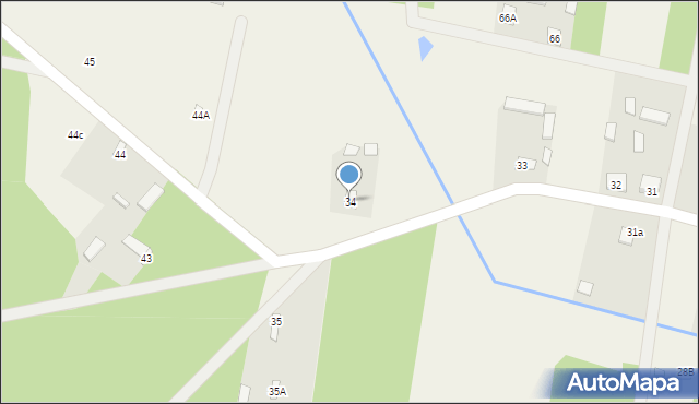 Głęboczyca, Głęboczyca, 34, mapa Głęboczyca