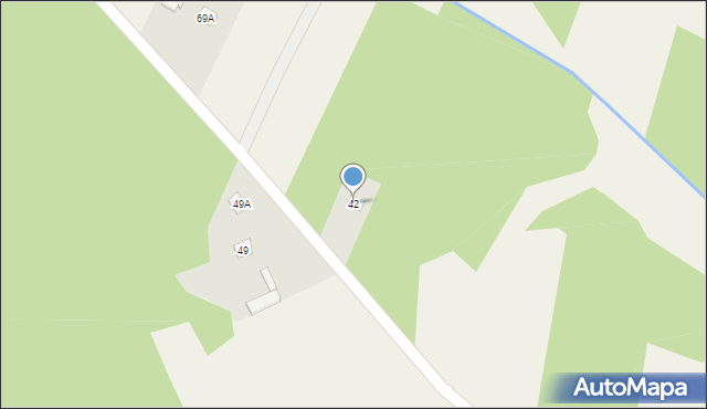 Głęboczyca, Głęboczyca, 48, mapa Głęboczyca