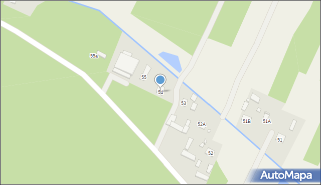 Głęboczyca, Głęboczyca, 54, mapa Głęboczyca