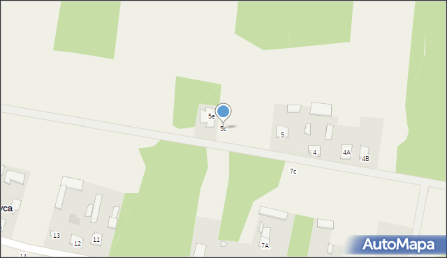 Głęboczyca, Głęboczyca, 5c, mapa Głęboczyca