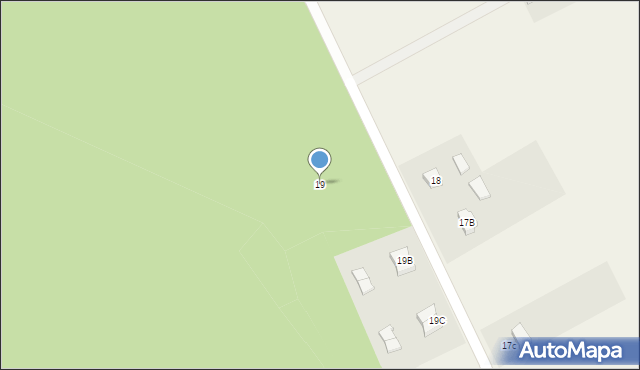 Głęboki Bród, Głęboki Bród, 19, mapa Głęboki Bród