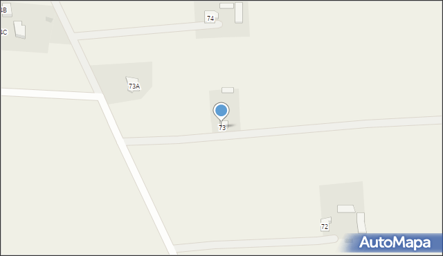 Głębokie, Głębokie, 73, mapa Głębokie