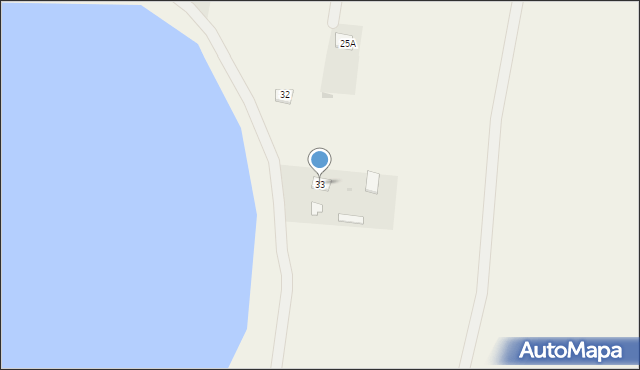 Głębokie, Głębokie, 33A, mapa Głębokie