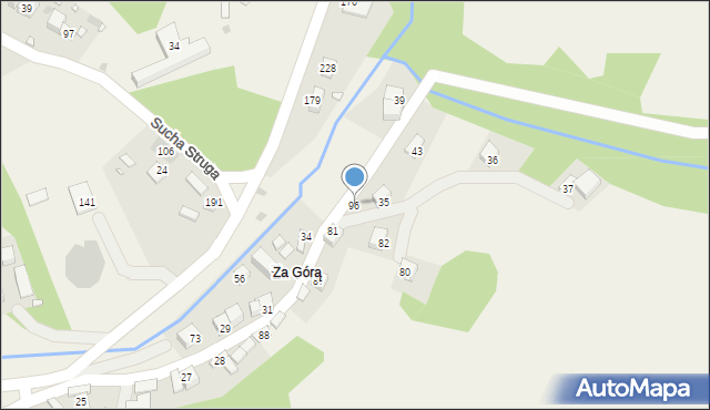 Głębokie, Głębokie, 96, mapa Głębokie