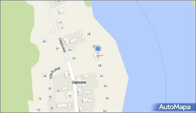 Głębokie, Głębokie, 2C, mapa Głębokie