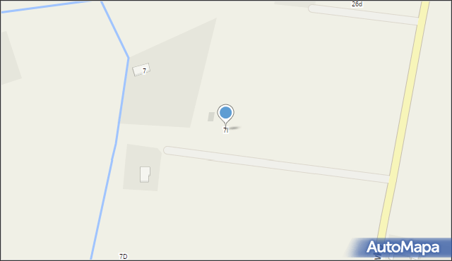 Gleźnówko, Gleźnówko, 7l, mapa Gleźnówko