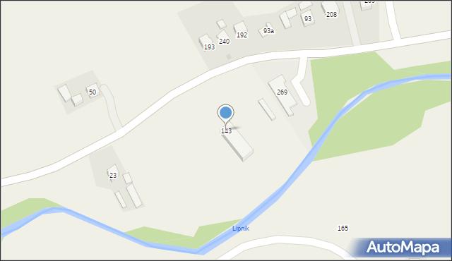 Glichów, Glichów, 143, mapa Glichów