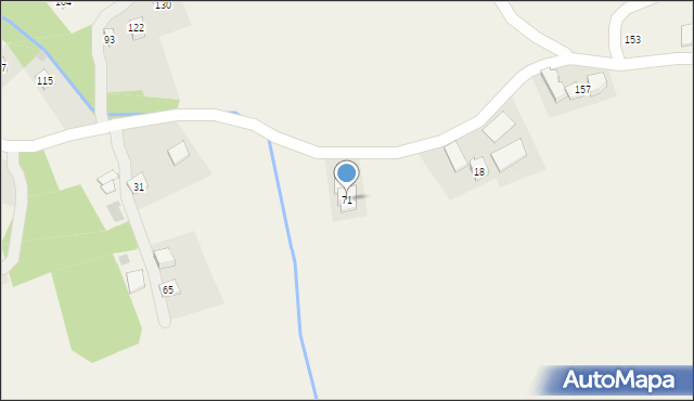 Glichów, Glichów, 71, mapa Glichów