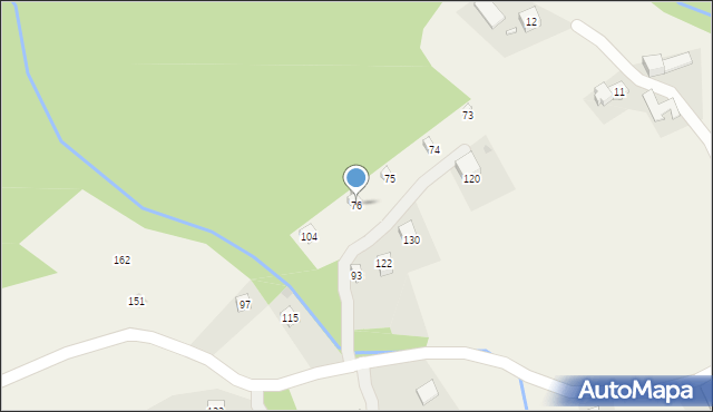 Glichów, Glichów, 76, mapa Glichów