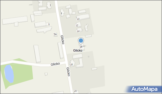 Glicko, Glicko, 16, mapa Glicko