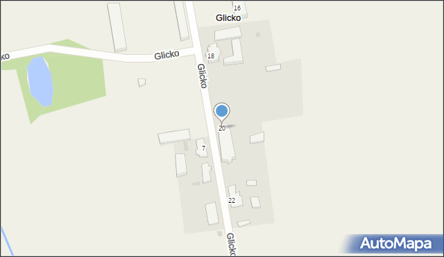 Glicko, Glicko, 20, mapa Glicko