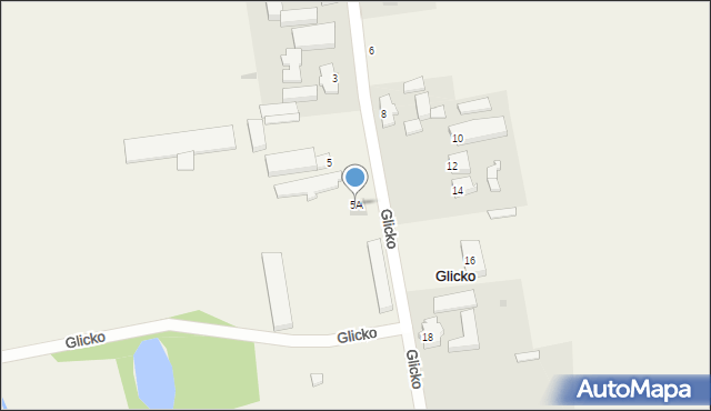 Glicko, Glicko, 5A, mapa Glicko