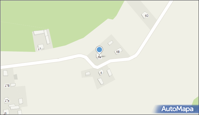 Gliniany Las, Gliniany Las, 6a, mapa Gliniany Las