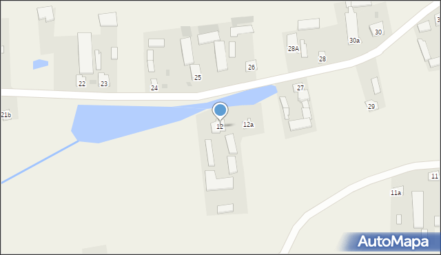 Glinice, Glinice, 12, mapa Glinice